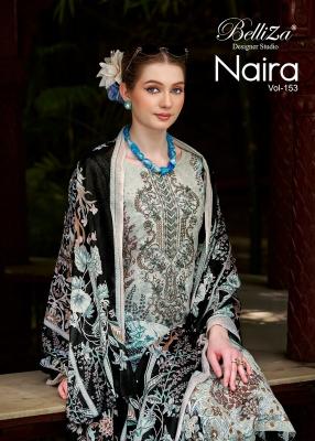 Belliza naira vol 153 dress material wholesale market in delhi